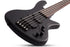 SCHECTER STILETTO STEALTH-5 STRING BASS GUITAR (2523)- SATIN BLACK MADE IN INDONESIA, SCHECTER, BASS GUITAR, schecter-bass-guitar-stealth-5st-sb, ZOSO MUSIC SDN BHD