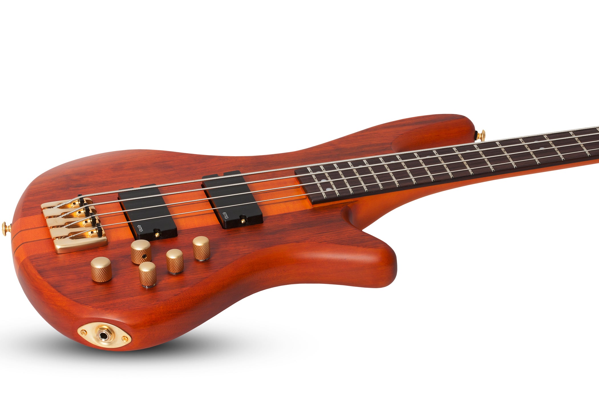 SCHECTER STILETTO STUDIO-4 BASS GUITAR - HONEY SATIN (2710) MADE IN KOREA, SCHECTER, BASS GUITAR, schecter-bass-guitar-sti-studio4-hs, ZOSO MUSIC SDN BHD