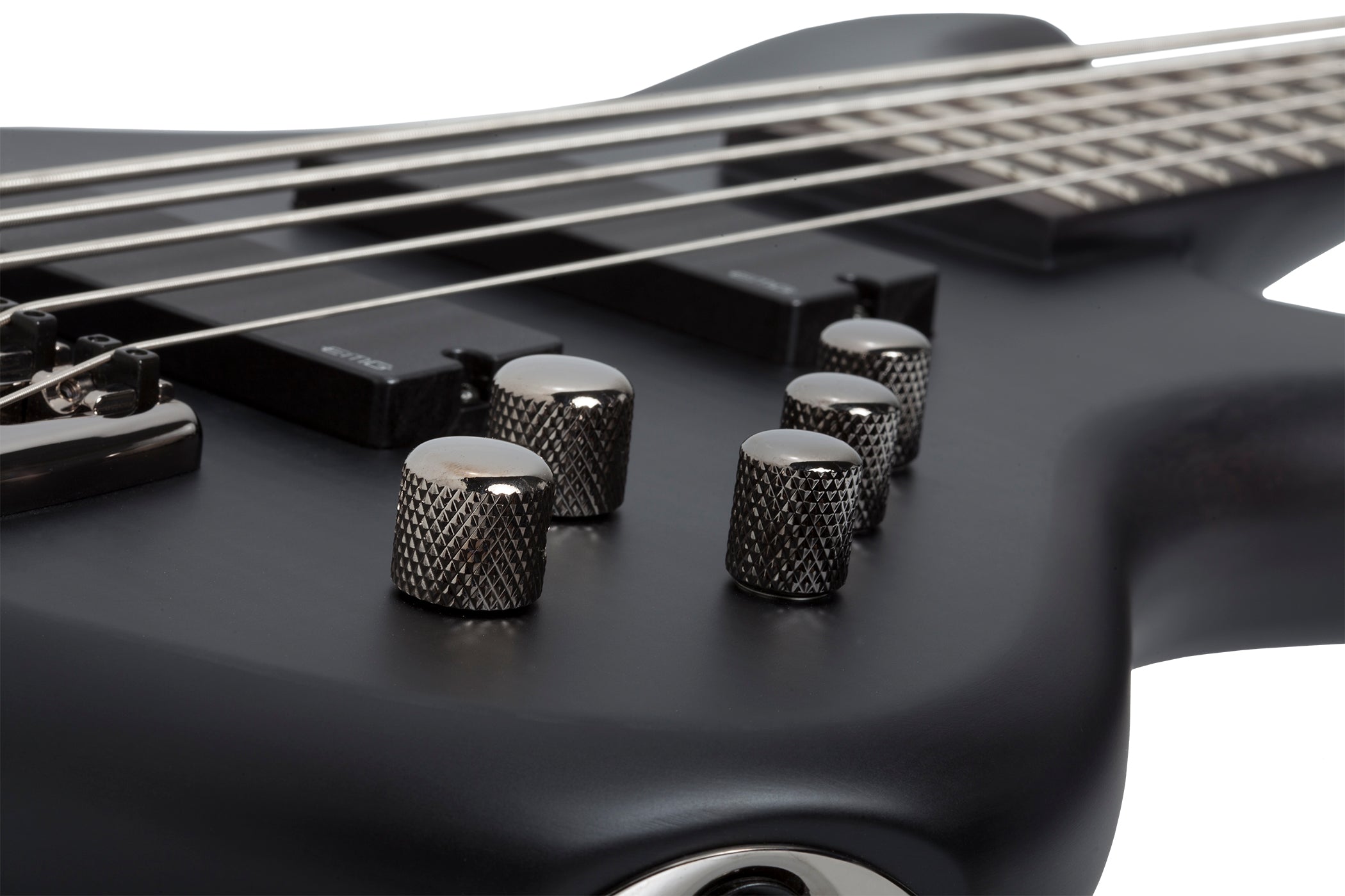 SCHECTER STILETTO STUDIO-5 STRING BASS GUITAR SEE-THRU BLACK SATIN (2721) MADE IN KORA, SCHECTER, BASS GUITAR, schecter-bass-guitar-studio5-st-stb, ZOSO MUSIC SDN BHD