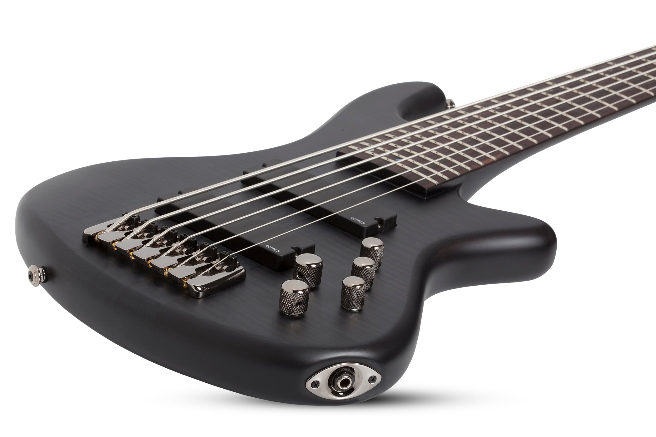 SCHECTER STILETTO STUDIO-6 6-STRING ELECTRIC BASS GUITAR - SEE-THRU BLACK SATIN (2731) MADE IN KOREA, SCHECTER, BASS GUITAR, schecter-bass-guitar-scch-sti-studio6-stbs, ZOSO MUSIC SDN BHD