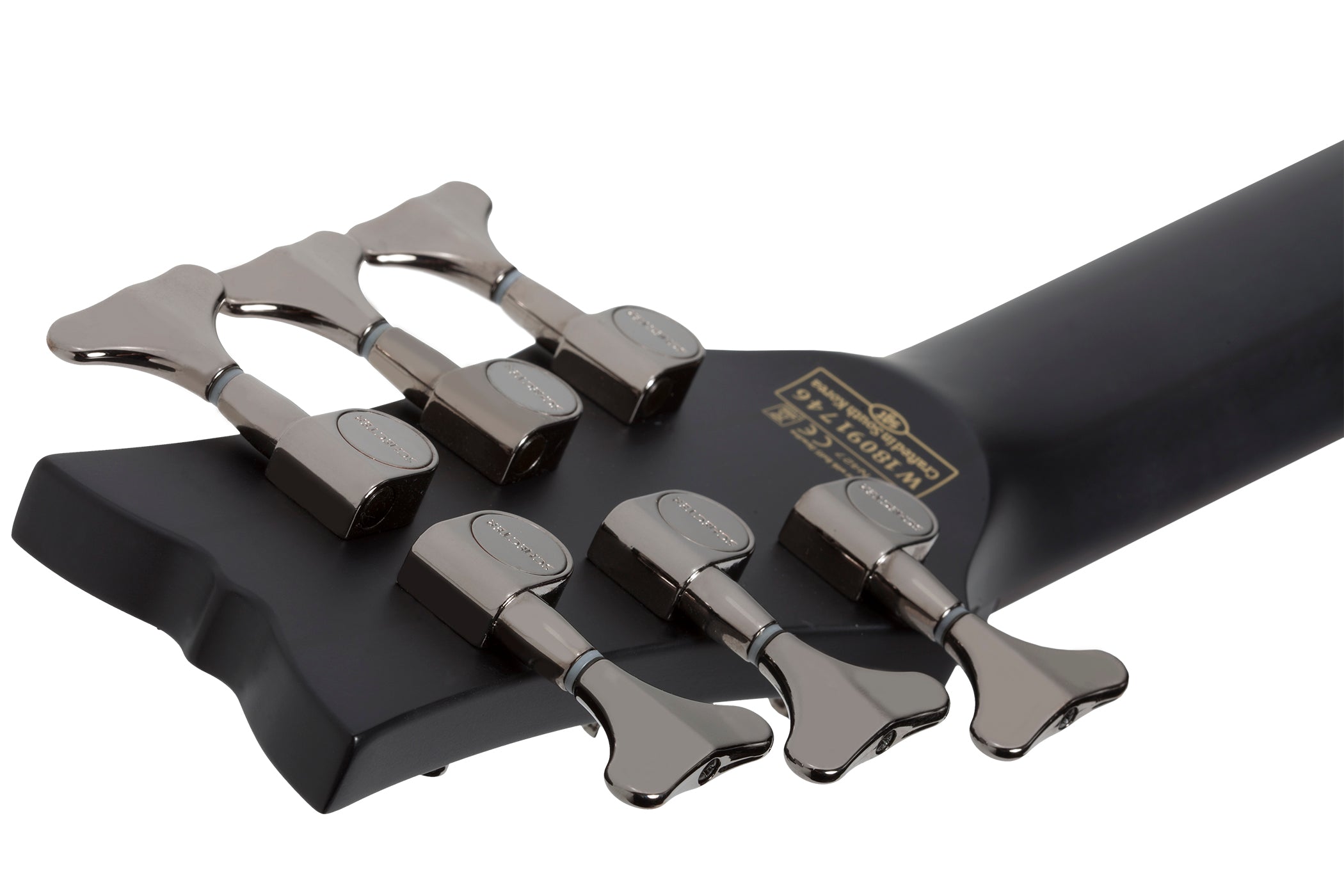 SCHECTER STILETTO STUDIO-6 6-STRING ELECTRIC BASS GUITAR - SEE-THRU BLACK SATIN (2731) MADE IN KOREA, SCHECTER, BASS GUITAR, schecter-bass-guitar-scch-sti-studio6-stbs, ZOSO MUSIC SDN BHD