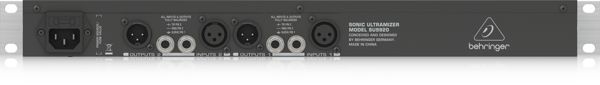 Behringer SU9920 Ultimate Stereo Sound Enhancement Processor | BEHRINGER , Zoso Music