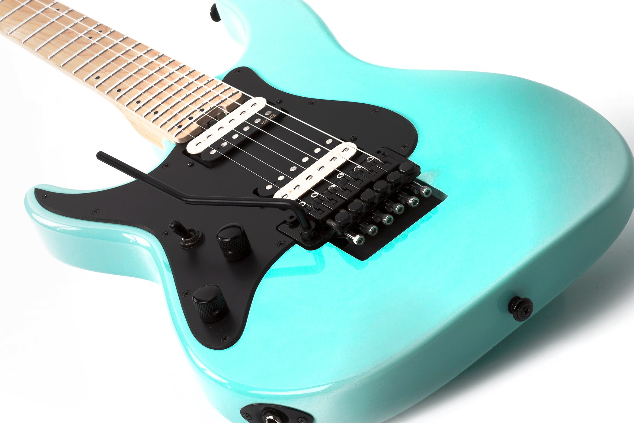 SCHECTER SUN VALLEY SUPER SHREDDER FLOYD ROSE LEFT-HANDED ELECTRIC GUITAR SEA FOAM GREEN (1286) MADE IN KOREA, SCHECTER, ELECTRIC GUITAR, schecter-electric-guitar-sunvalley-ss-fr-lh-sfg, ZOSO MUSIC SDN BHD