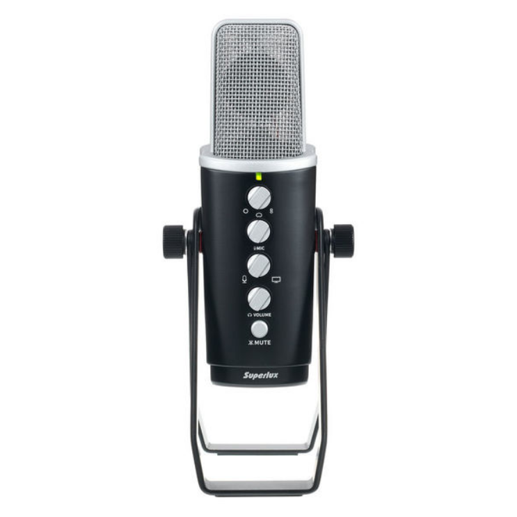 SUPERLUX E431U MULTI-PATTERN CONDENSER USB MICROPHONE, SUPERLUX, CONDENSER MICROPHONE, superlux-microphone-sup-e431u, ZOSO MUSIC SDN BHD