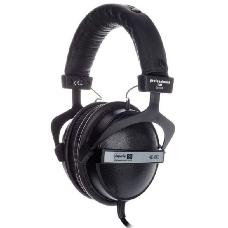 SUPERLUX HD660 CLOSED DYNAMIC STEREO PROFESSIONAL MONITORING HEADPHONE, SUPERLUX, HEADPHONE, superlux-heaphones-sup-hd660, ZOSO MUSIC SDN BHD