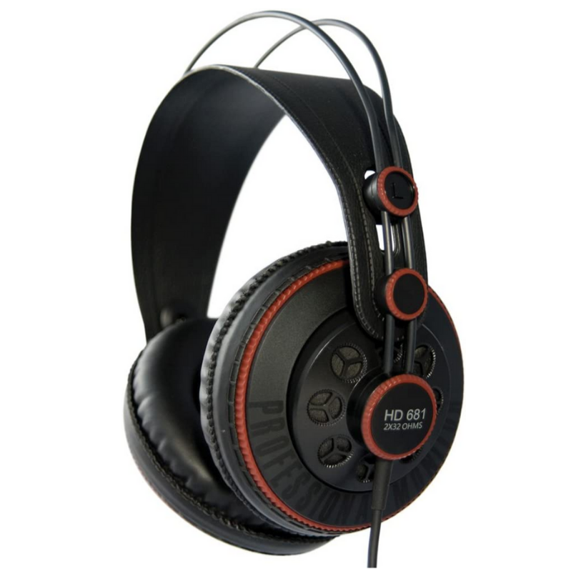 SUPERLUX HD681 DEEP LOW FREQUENCY PROFESSIONAL MONITORING SEMI-OPEN HEADPHONES, SUPERLUX, HEADPHONE, superlux-heaphones-sup-hd681, ZOSO MUSIC SDN BHD