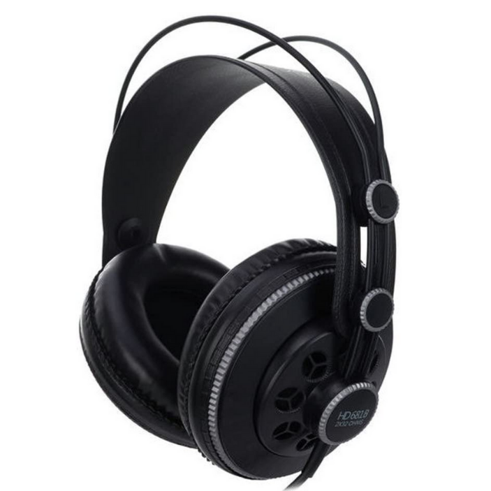 SUPERLUX HD681B SEMI-C PROFESSIONAL MONITORING HEADPHONE P-BASS GREY, SUPERLUX, HEADPHONE, superlux-heaphones-sup-hd681b, ZOSO MUSIC SDN BHD
