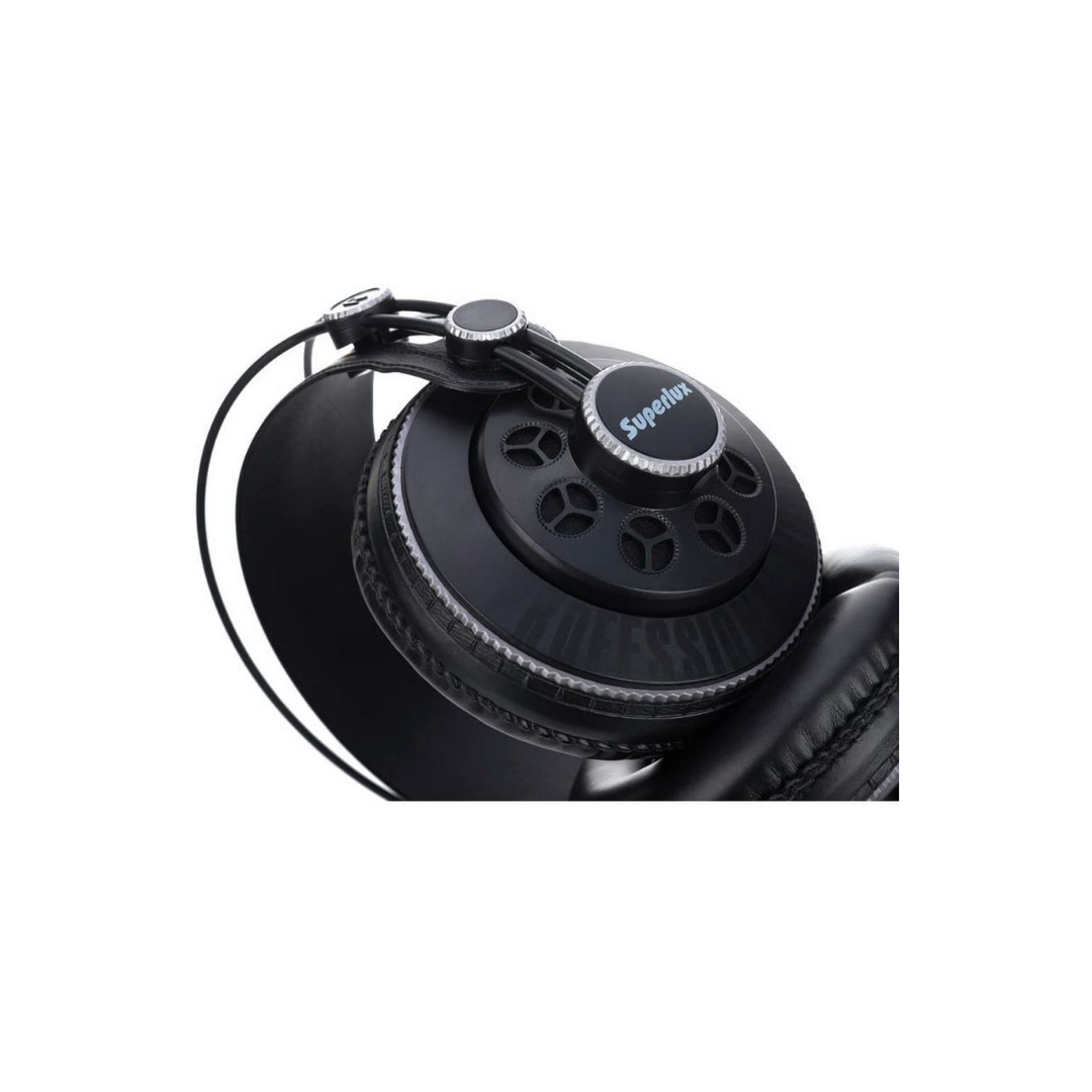 SUPERLUX HD681B SEMI-C PROFESSIONAL MONITORING HEADPHONE P-BASS GREY, SUPERLUX, HEADPHONE, superlux-heaphones-sup-hd681b, ZOSO MUSIC SDN BHD