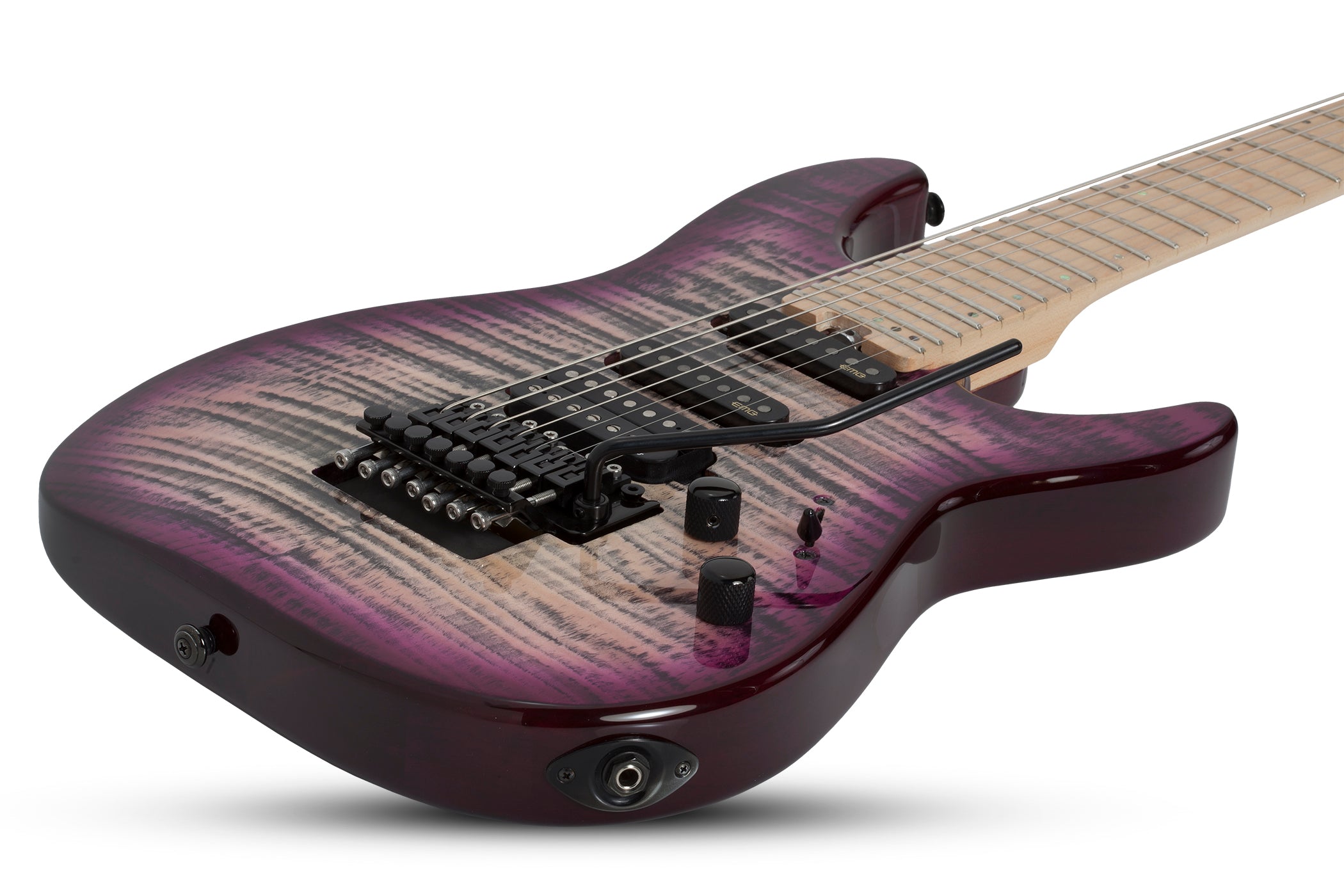 SCHECTER SUN VALLEY SUPER SHREDDER 7 III FLOYD ROSE ELECTRIC GUITAR AURORA BURST (1278) MADE IN INDONESIA, SCHECTER, ELECTRIC GUITAR, schecter-electric-guitar-sunvalley-ss7-iii-fr-ab, ZOSO MUSIC SDN BHD