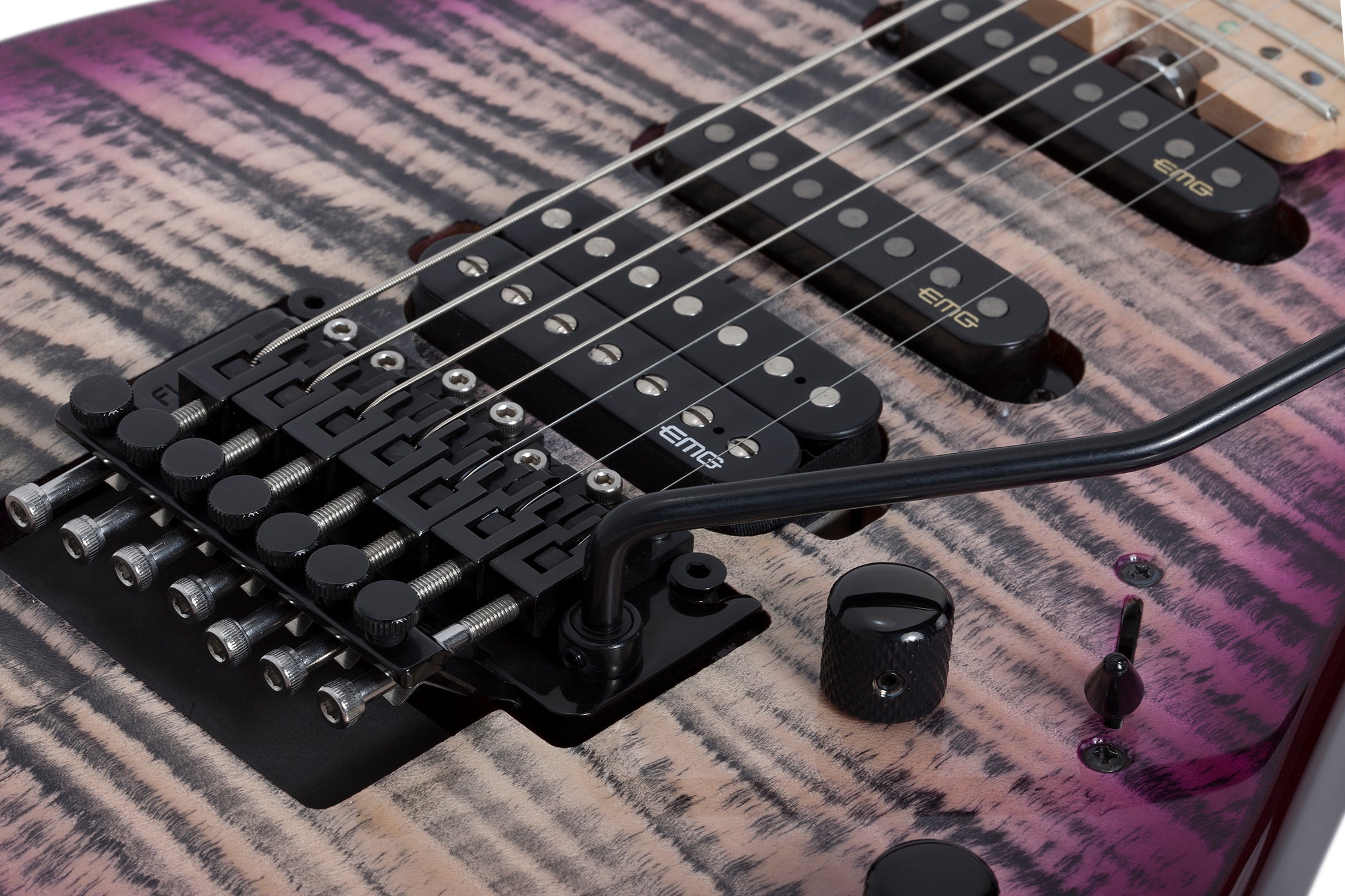 SCHECTER SUN VALLEY SUPER SHREDDER 7 III FLOYD ROSE ELECTRIC GUITAR AURORA BURST (1278) MADE IN INDONESIA, SCHECTER, ELECTRIC GUITAR, schecter-electric-guitar-sunvalley-ss7-iii-fr-ab, ZOSO MUSIC SDN BHD