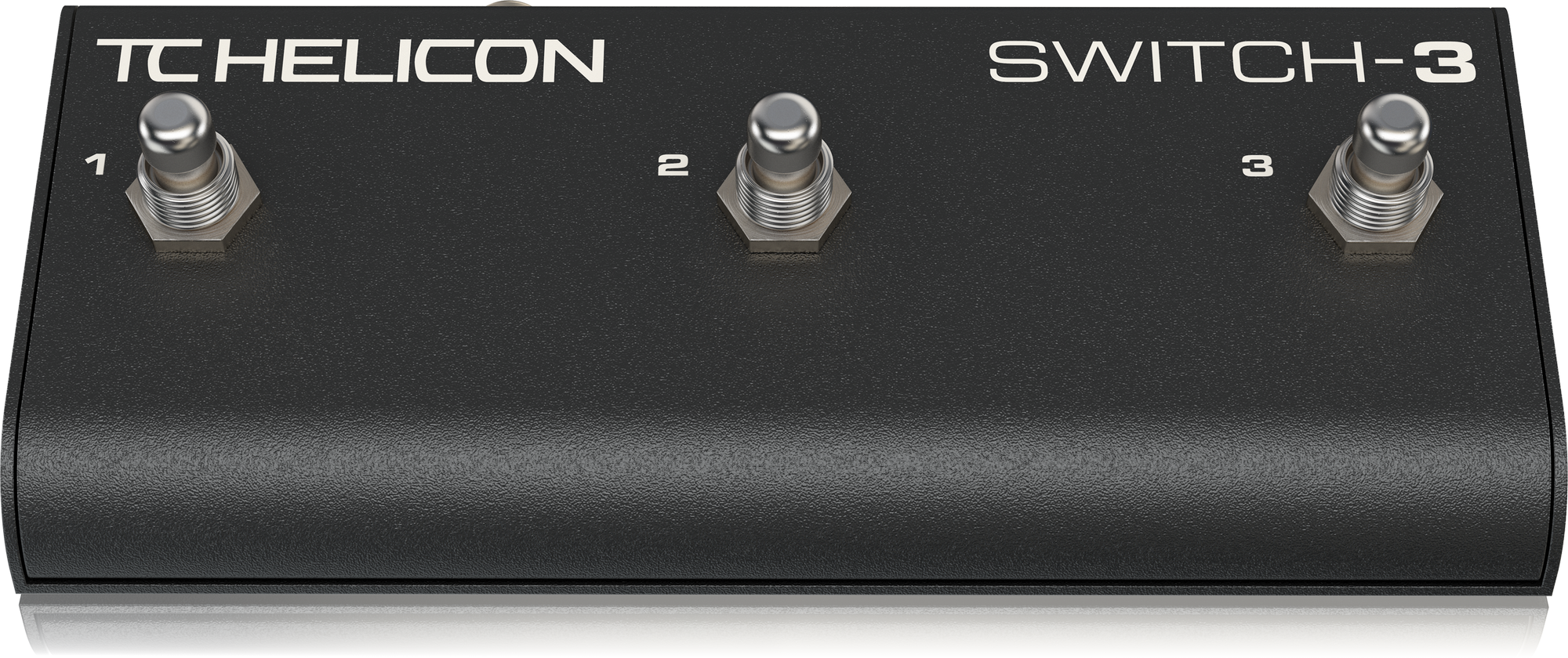 TC HELICON SWITCH-3 STURDY 3-SWITCH ACCESSORY PEDAL FOR EXPANDED REMOTE CONTROL, TC HELICON, VOCAL PROCESSORS, tc-helicon-vocal-processors-switch-3, ZOSO MUSIC SDN BHD