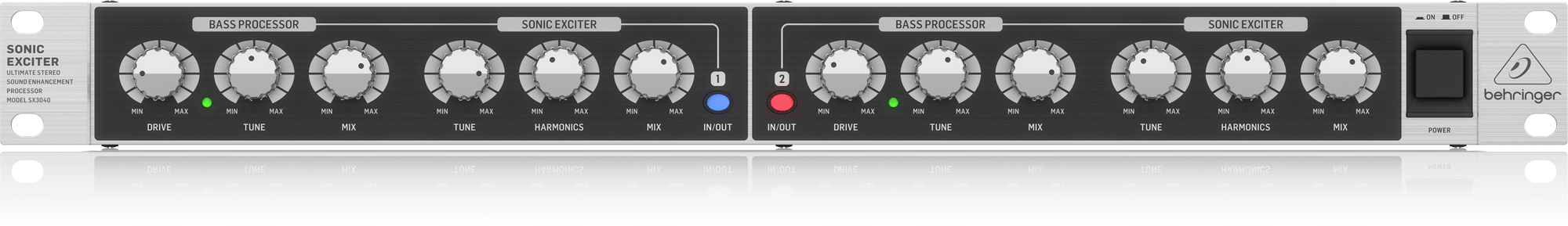 Behringer SX3040 V2 Ultimate Stereo Sound Enhancement Processor (SX-3040 / SX3040V2) | BEHRINGER , Zoso Music
