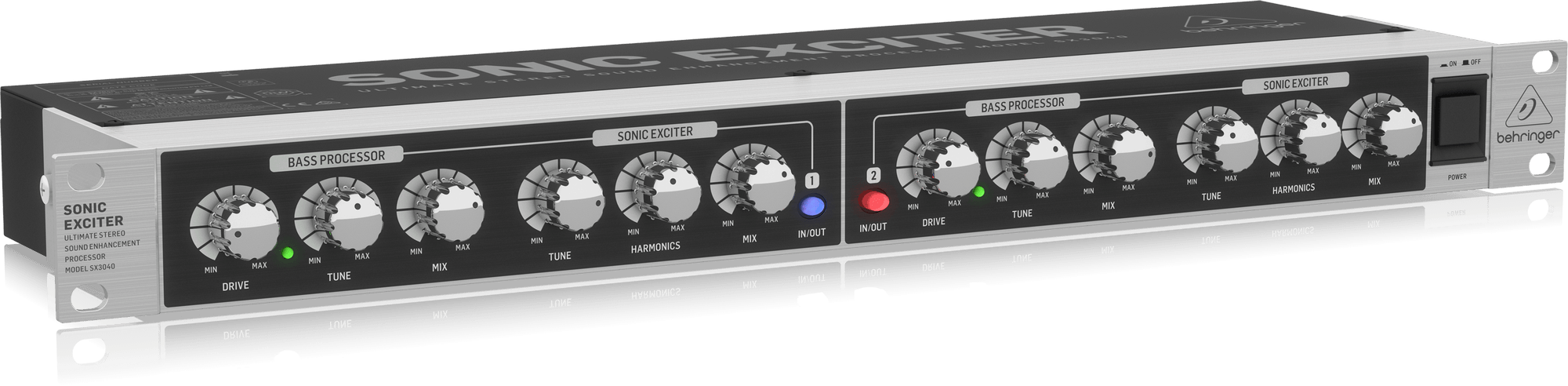 Behringer SX3040 V2 Ultimate Stereo Sound Enhancement Processor (SX-3040 / SX3040V2) | BEHRINGER , Zoso Music