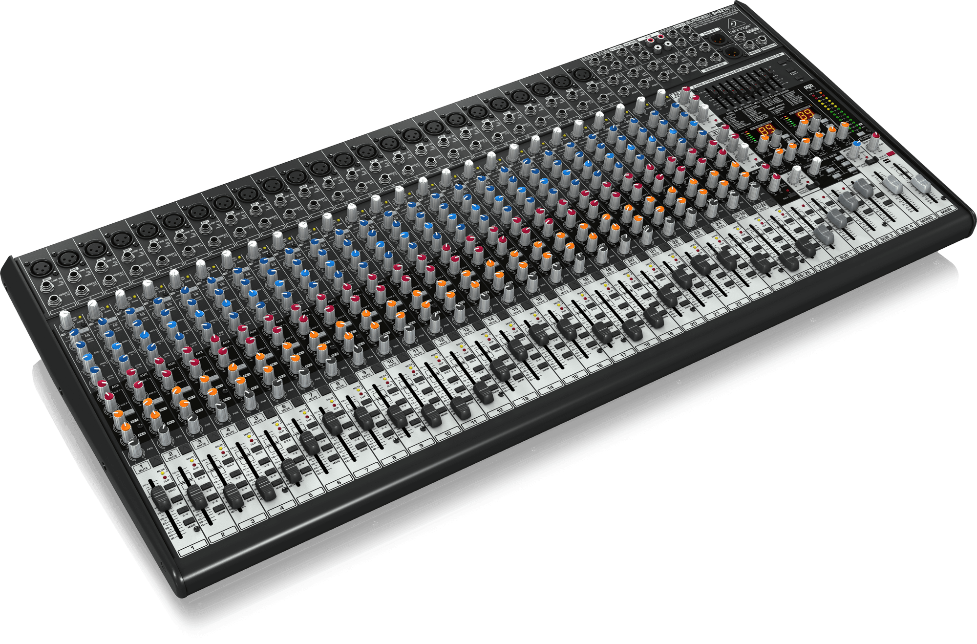 Behringer SX3242FX Ultra-Low Noise Design 32-Input 4-Bus Studio/Live Mixer with XENYX Mic Preamplifiers, British EQ and Dual Multi-FX Processor | BEHRINGER , Zoso Music