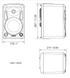 SUPERLUX BES5A 5INCH 2 WAY ACTIVE STUDIO MONITOR (PAIR), SUPERLUX, STUDIO MONITOR, superlux-studio-monitor-bes5a, ZOSO MUSIC SDN BHD