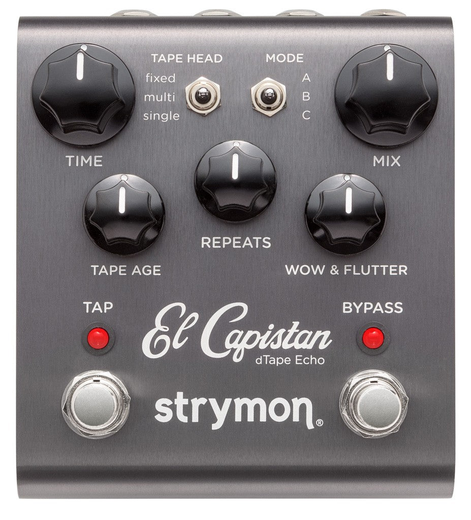 STRYMON EL CAPISTAN DTAPE ECHO GUITAR EFFECTS PEDAL, STRYMON, EFFECTS, strymon-el-capistan-dtape-echo-guitar-effects-pedal, ZOSO MUSIC SDN BHD