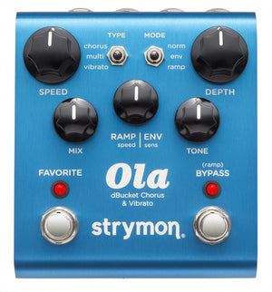 STRYMON OLA DBUCKET CHORUS & VIBRATO GUITAR EFFECTS PEDAL, STRYMON, EFFECTS, strymon-ola-dbucket-chorus-vibrato-guitar-effects-pedal, ZOSO MUSIC SDN BHD