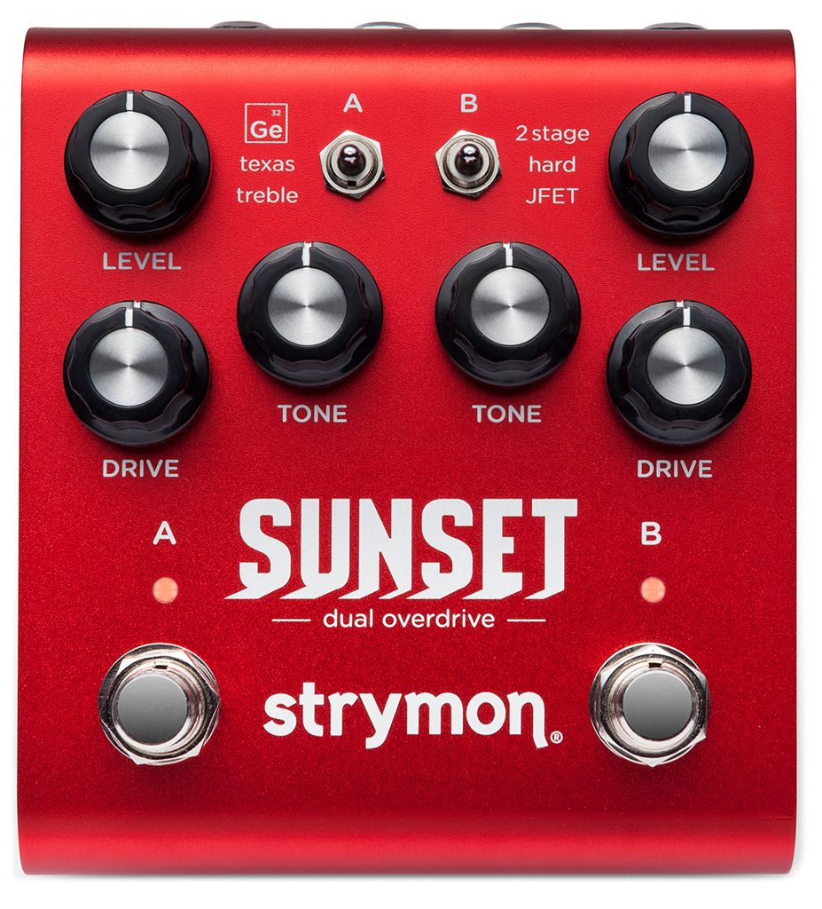 STRYMON SUNSET DUAL OVERDRIVE PEDAL, STRYMON, EFFECTS, strymon-sunset-dual-overdrive-pedal, ZOSO MUSIC SDN BHD