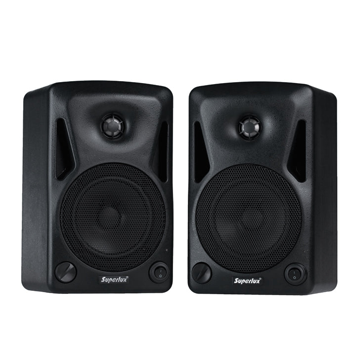 SUPERLUX BES5A 5INCH 2 WAY ACTIVE STUDIO MONITOR (PAIR), SUPERLUX, STUDIO MONITOR, superlux-studio-monitor-bes5a, ZOSO MUSIC SDN BHD