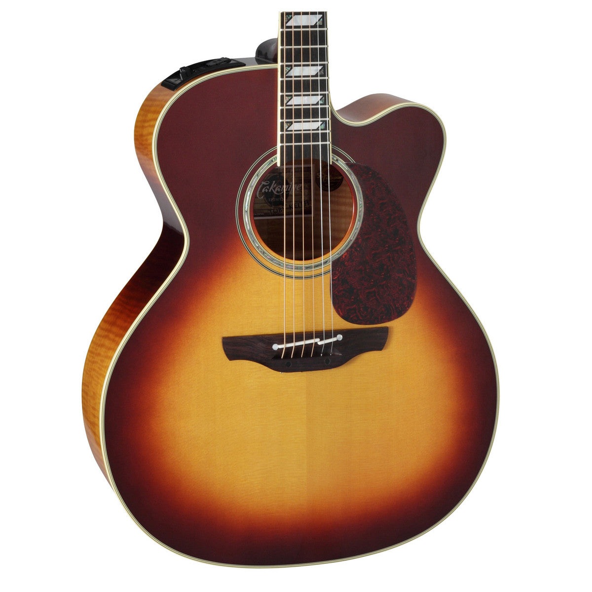 TAKAMINE EF250TK TOBY KEITH SIGNATURE SERIES JUMBO CUTAWAY SUNBURST ACOUSTIC- ELECTRIC GUITAR WITH EQ & GC000 CASE (MADE IN JAPAN)