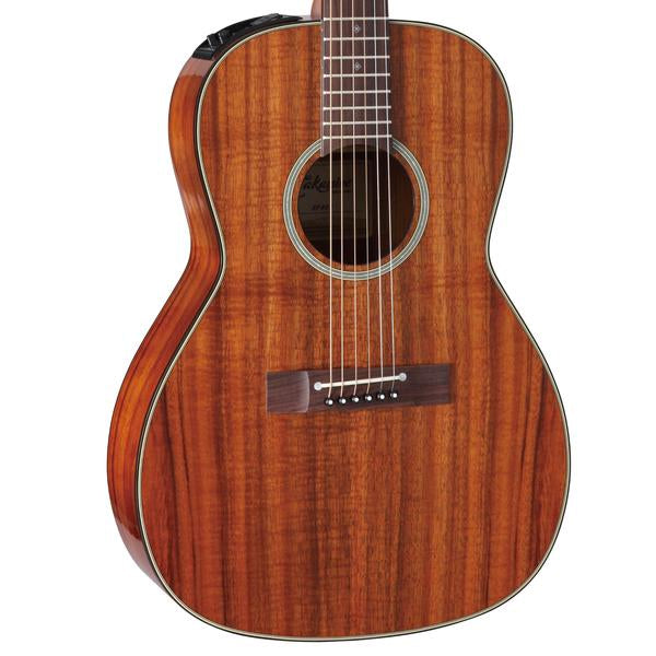 TAKAMINE LEGACY SERIES EF407 NEW YORKER BODY ACOUSTIC-ELECTRIC FULL KOA WOOD WITH CT4B II PREAMP & HARD CASE