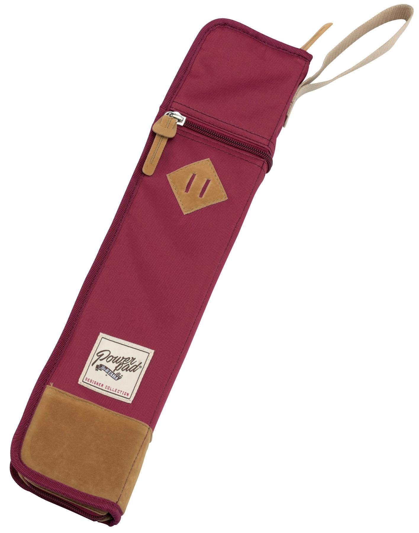 TAMA TSB 12 POWER PAD DRUM STICK BAG WINE RED, TAMA, DRUM ACCESSORIES, tama-tsb-12-power-pad-drum-strick-bag-wine-red, ZOSO MUSIC SDN BHD