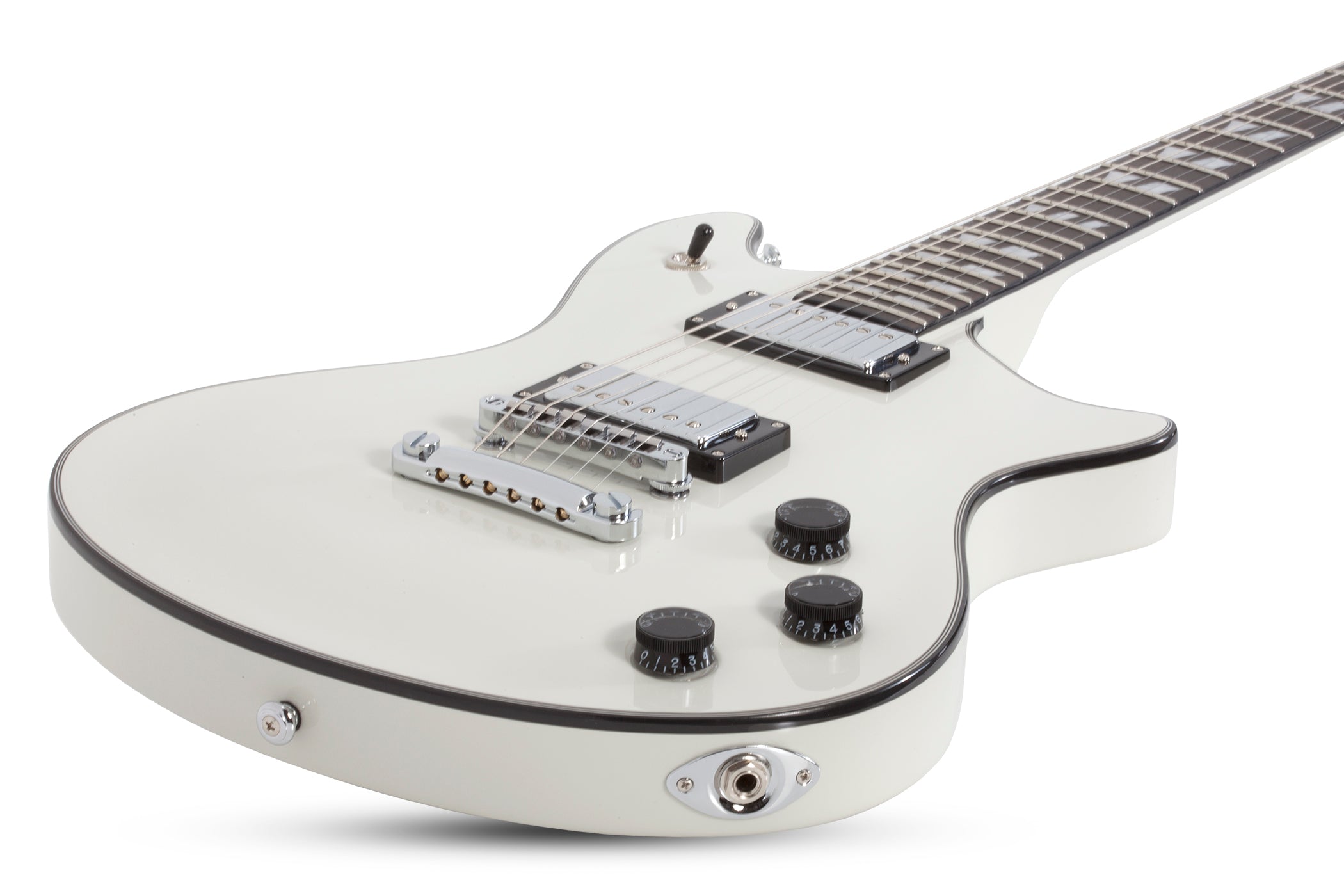 SCHECTER TEMPEST CUSTOM ELECTRIC GUITAR - VINTAGE WHITE (1724) MADE IN KOREA, SCHECTER, ELECTRIC GUITAR, schecter-electric-guitar-tempest-custom-vw, ZOSO MUSIC SDN BHD