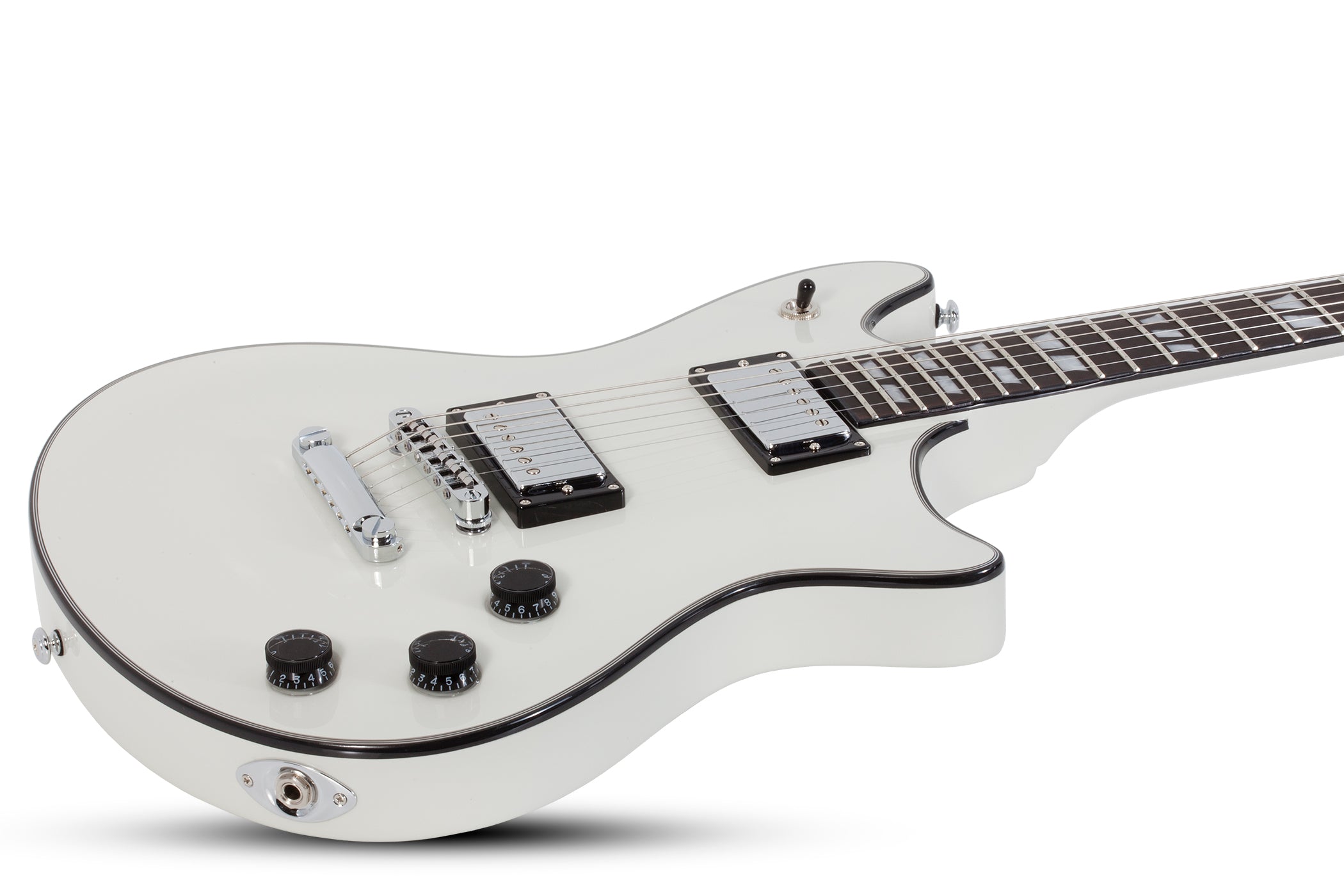 SCHECTER TEMPEST CUSTOM ELECTRIC GUITAR - VINTAGE WHITE (1724) MADE IN KOREA, SCHECTER, ELECTRIC GUITAR, schecter-electric-guitar-tempest-custom-vw, ZOSO MUSIC SDN BHD