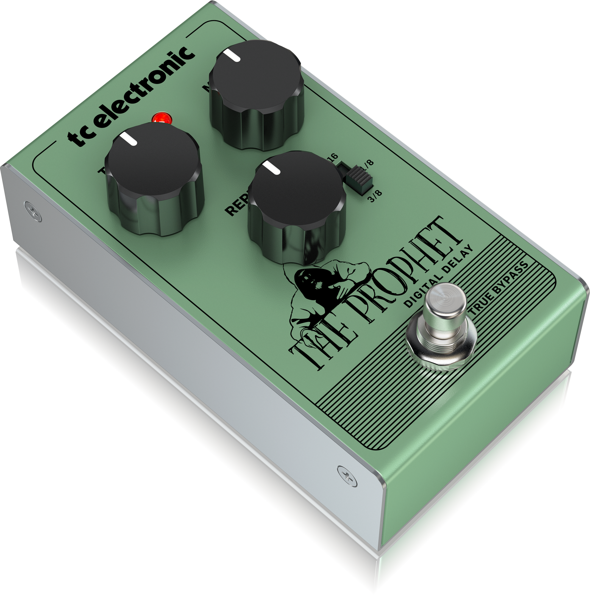 TC Electronic The Prophet Digital Delay Studio Quality Digital Delay With Award-winning Algorithm, TC ELECTRONIC, EFFECTS, tc-electronic-effects-tc-the-prophet-digital-delay, ZOSO MUSIC SDN BHD