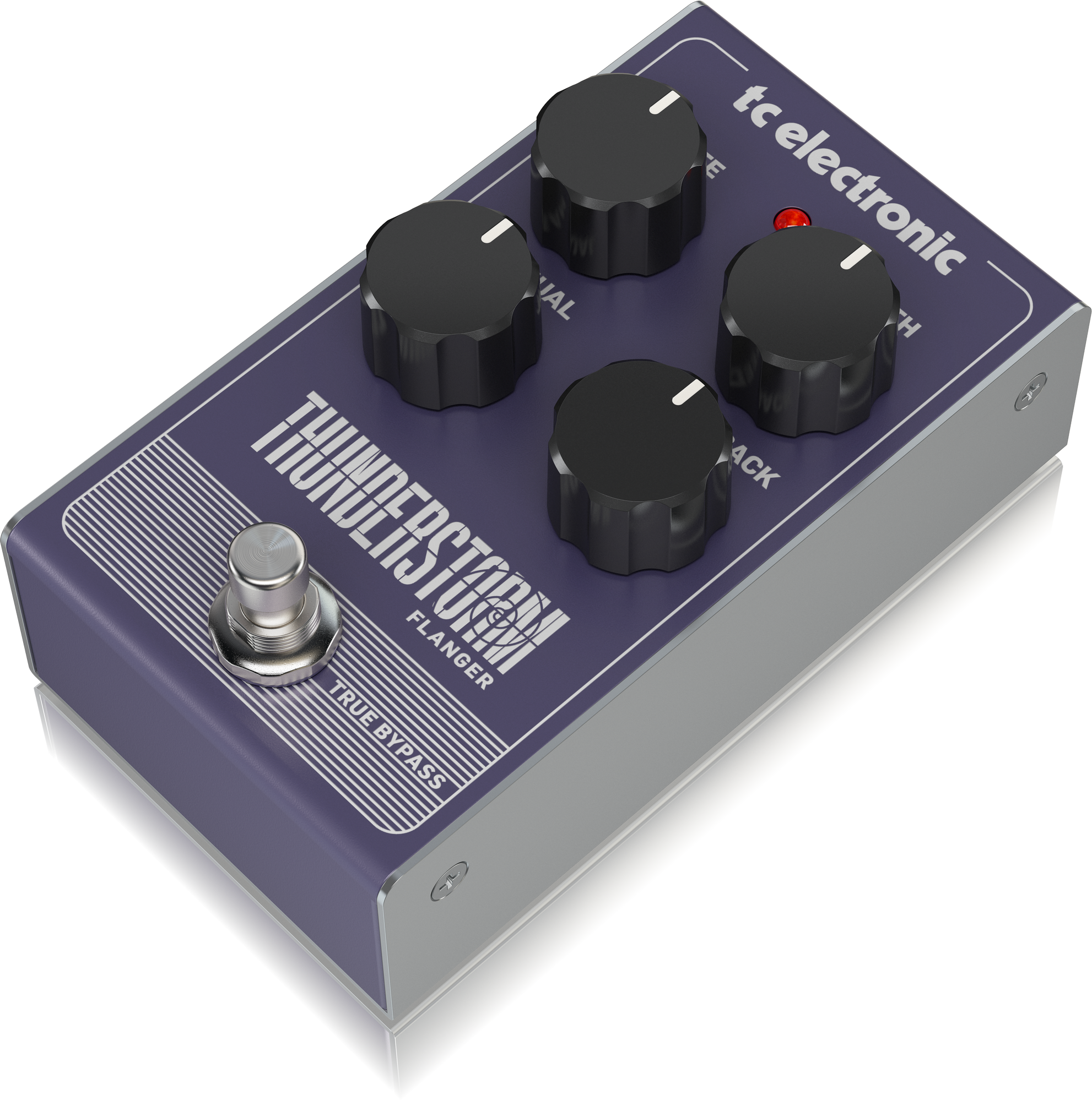 TC Electronic Thunderstorm Flanger Vintage-style Flanger Pedal With All-analog Bucket-brigade Circuit, TC ELECTRONIC, EFFECTS, tc-electronic-effects-tc-thunderstorm-flanger, ZOSO MUSIC SDN BHD