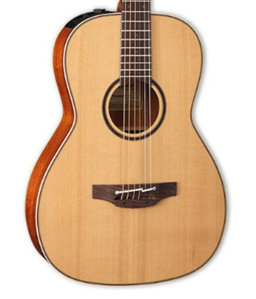 TAKAMINE CP400NYK PRO SERIES NEW YORKER ACOUSTIC-ELECTRIC SOLID CEDAR TOP, CTP-3 PREAMP & HARD CASE (MADE IN JAPAN)