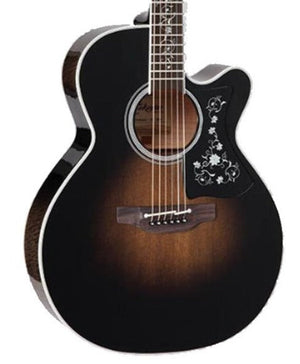 TAKAMINE EF450C-TT TBB THERMAL TOP SERIES NEX CUTAWAY ACOUSTIC-ELECTRIC GUITAR, TRANSPARENT BLACK BURST, TLD-2 PREAMP & HARD CASE (MADE IN JAPAN) |  TAKAMINE |  ACOUSTIC GUITAR |  Zoso Music