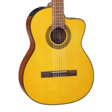 TAKAMINE GC1CE NAT | CUTAWAY | SPRUCE TOP | CLASSICAL ACOUSTIC-ELECTRIC WITH TP-E PREAMP
