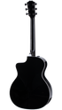 TAYLOR 214CE DLX - BLACK, LAYERED SAPELE BACK AND SIDES WITH HARDCASE (214CEBLK DLX / 214CE BLK DLX), TAYLOR, ACOUSTIC GUITAR, taylor-acoustic-guitar-214ce-blkdlx, ZOSO MUSIC SDN BHD