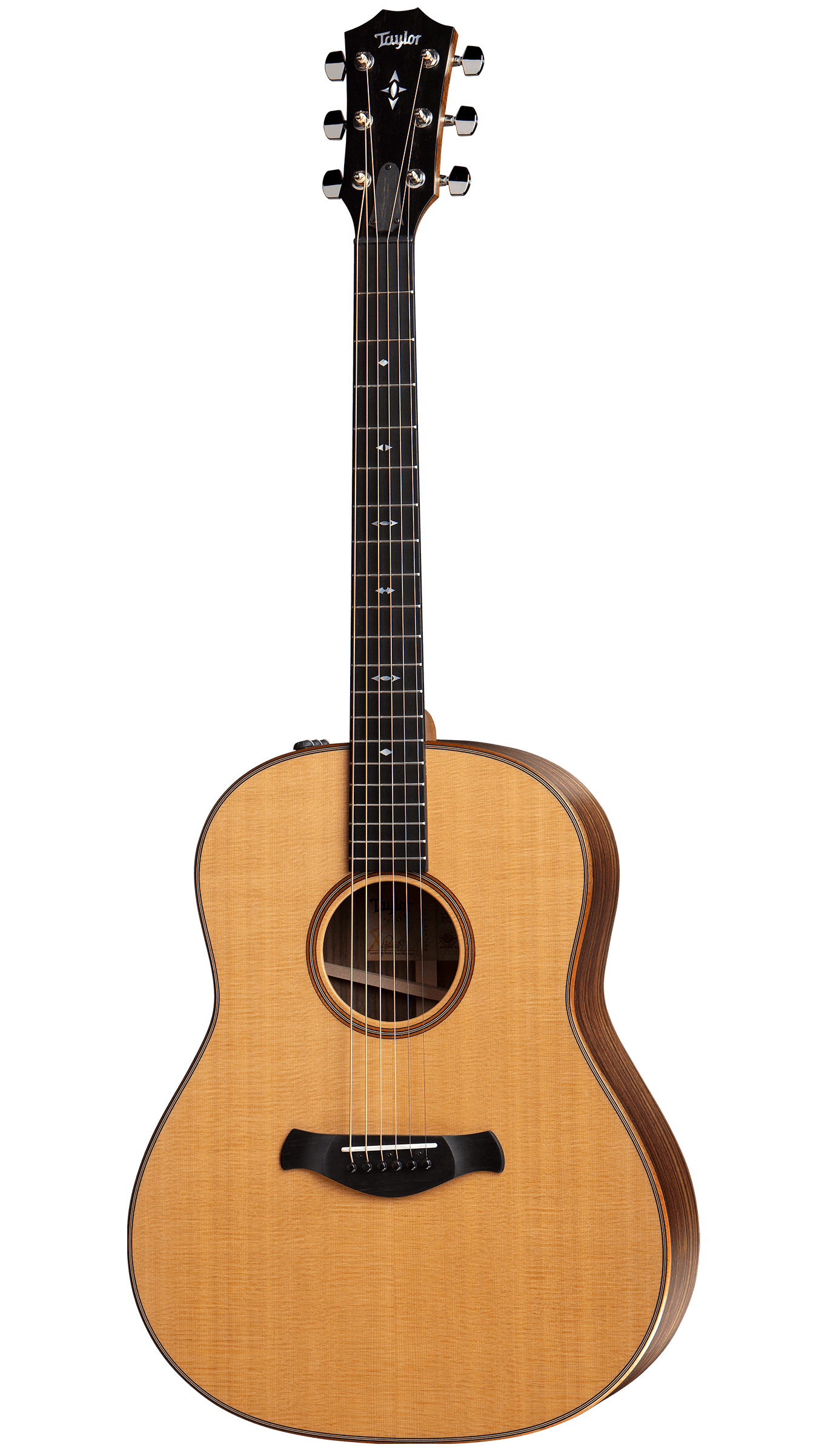 TAYLOR 717E GRAND PACIFIC BUILDER'S EDITION V-CLASS ACOUSTIC GUITAR WITH HARDCASE - NATURAL (717-E / 717 E), TAYLOR, ACOUSTIC GUITAR, taylor-acoustic-guitar-717ebenat, ZOSO MUSIC SDN BHD