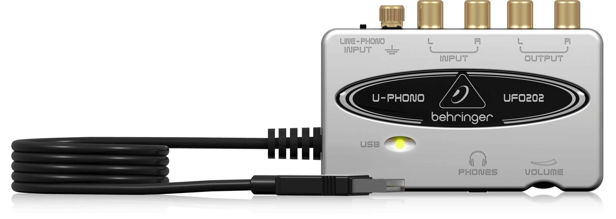 Behringer U-Phono UFO-202 USB Audio Interface (UFO202 / UFO 202)  | BEHRINGER , Zoso Music