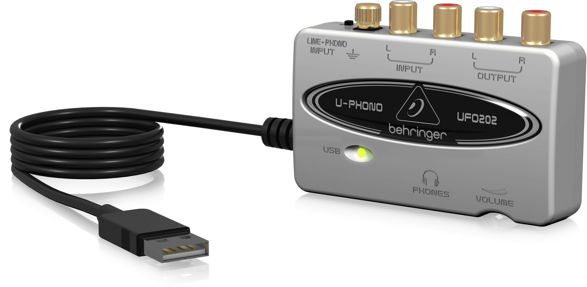 Behringer U-Phono UFO-202 USB Audio Interface (UFO202 / UFO 202)  | BEHRINGER , Zoso Music