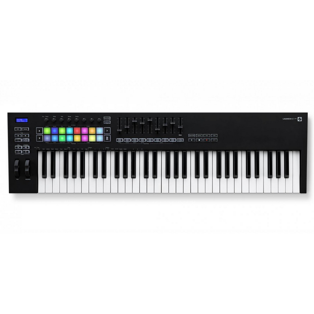 NOVATION LAUNCHKEY 61 MK3 KEYBOARD/MIDI CONTROLLER, NOVATION, MIDI CONTROLLER, novation-midi-controller-novlke61mk3, ZOSO MUSIC SDN BHD