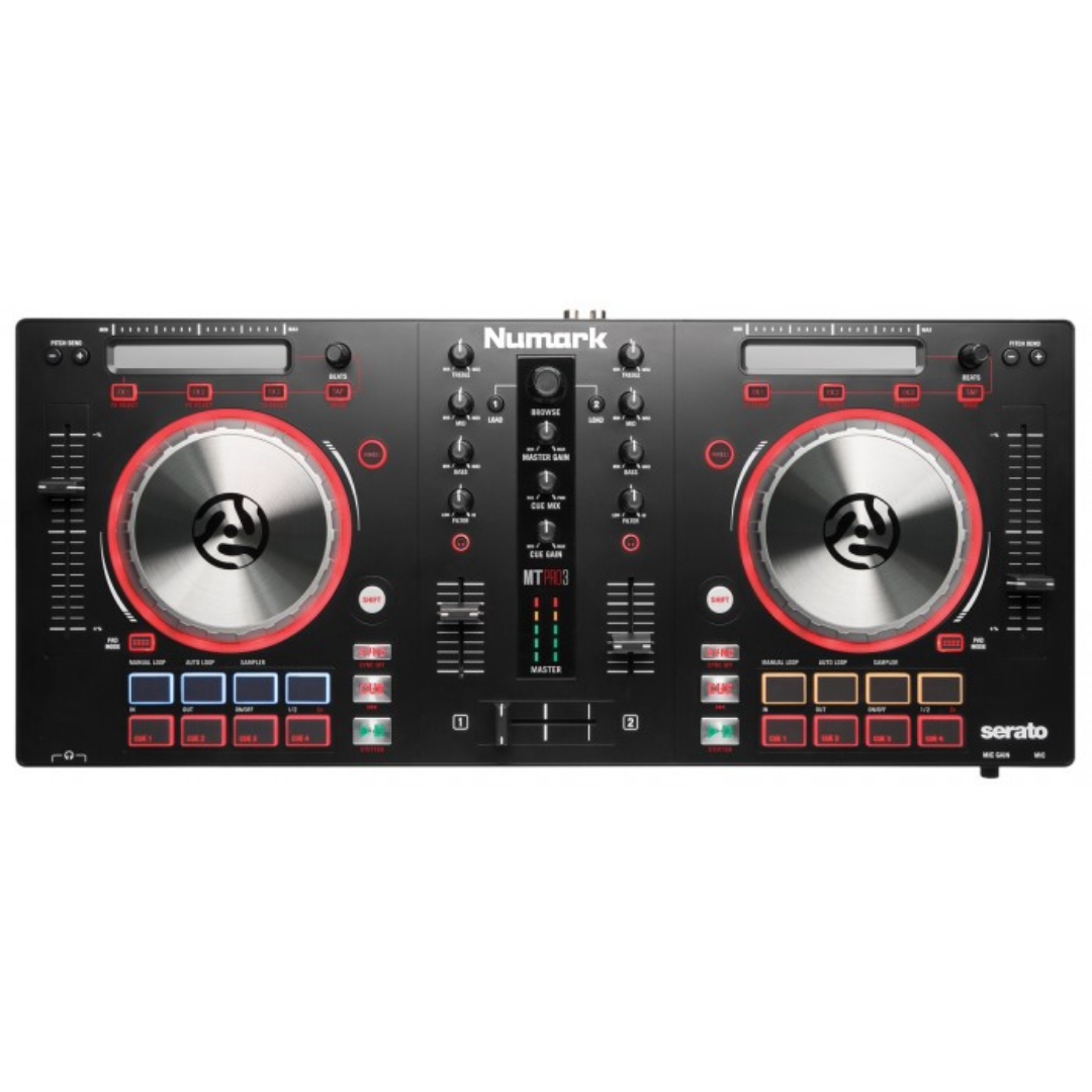 NUMARK MIXTRACK 3 ALL IN ONE CONTROLLER SOLUTION FOR VIRTUAL DJ MIXTRACK3, NUMARK, CONTROL SURFACE, numark-control-surface-num-n08-mixtrack3, ZOSO MUSIC SDN BHD