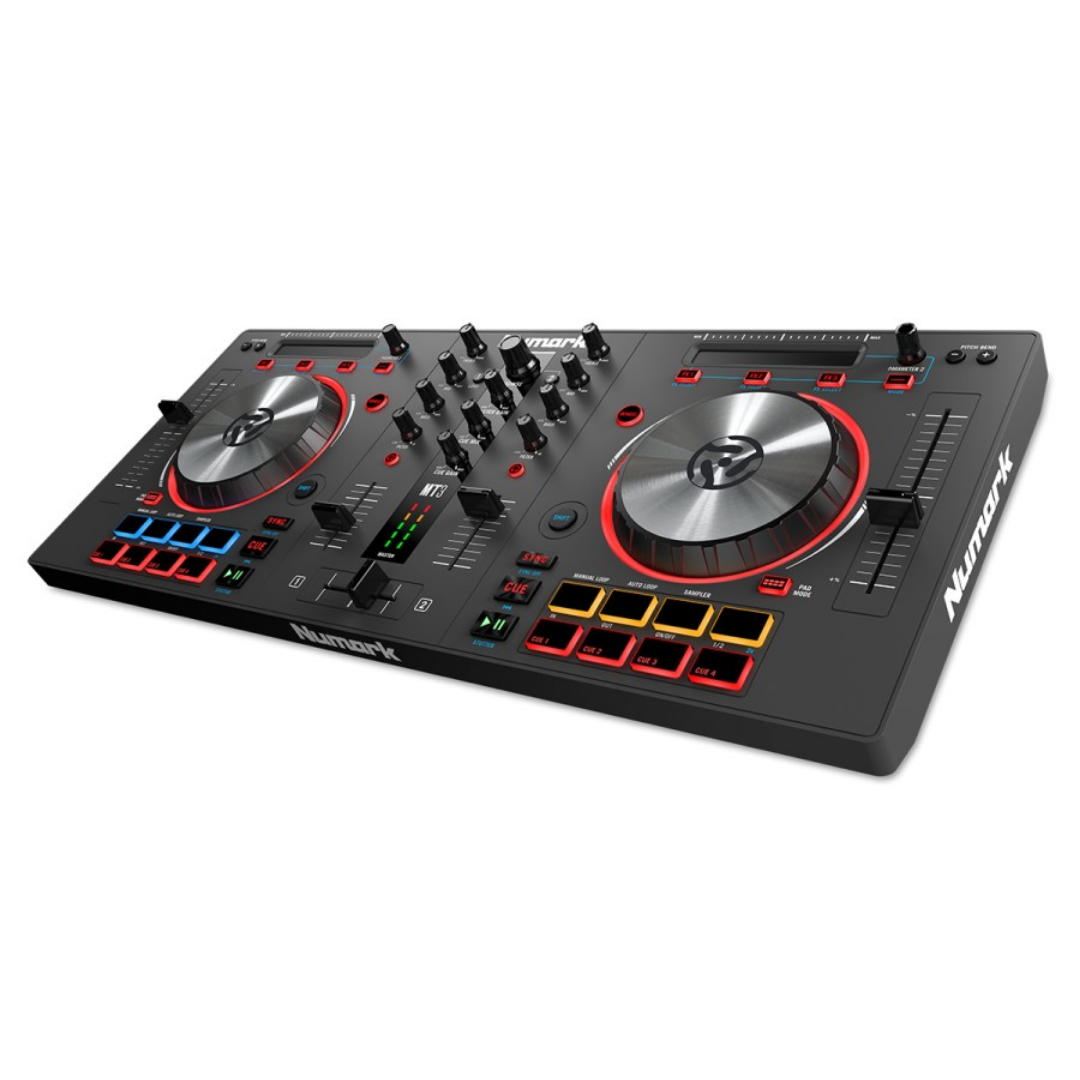 NUMARK MIXTRACK 3 ALL IN ONE CONTROLLER SOLUTION FOR VIRTUAL DJ MIXTRACK3, NUMARK, CONTROL SURFACE, numark-control-surface-num-n08-mixtrack3, ZOSO MUSIC SDN BHD
