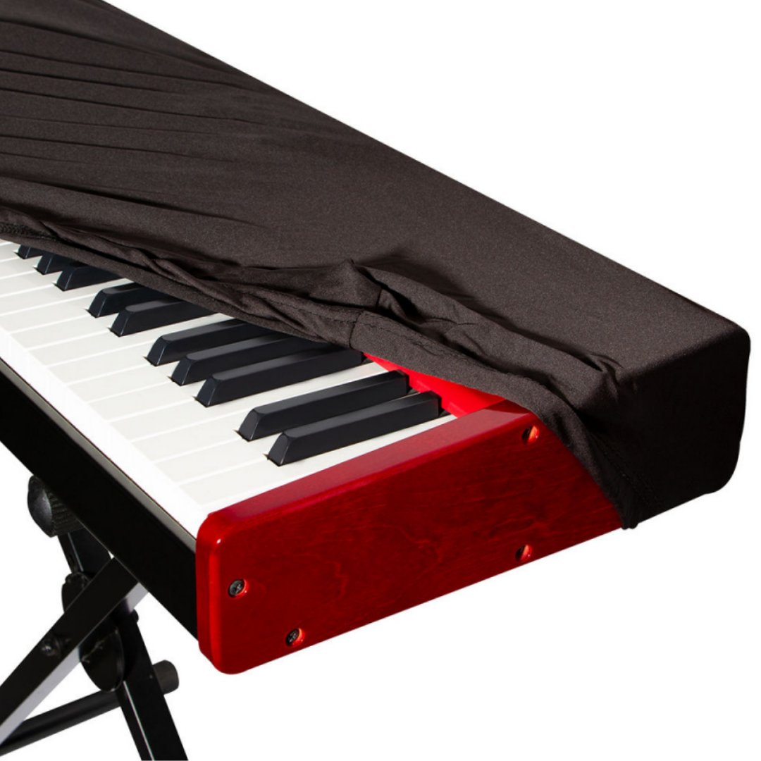 ON-STAGE KDA7061B KEYBOARD DUST COVER FOR 61-76KEYS KEYBOARD BLACK COLOR, On-Stage, KEYBOARD & PIANO ACCESSORIES, on-stage-keyboard-piano-accessories-os-13467, ZOSO MUSIC SDN BHD