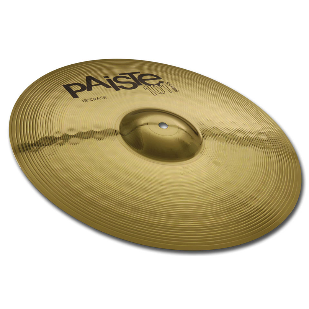 PAISTE BRASS 101 DARK TONE CRASH CYMBAL 16 INCH, PAISTE, CYMBAL, paiste-cymbal-pai101crash-16in, ZOSO MUSIC SDN BHD