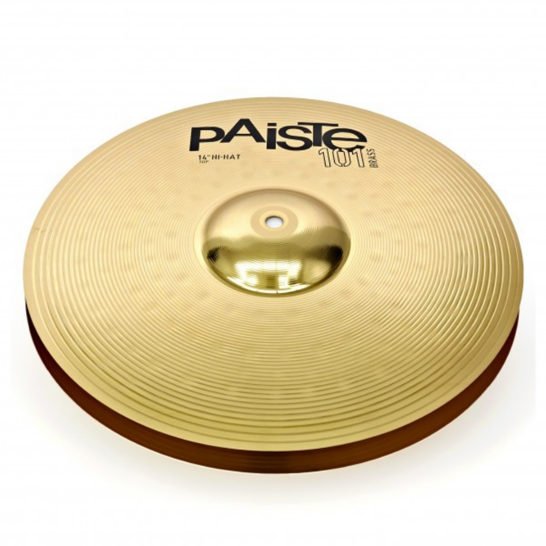 PAISTE BRASS 101 MEDIUM BRIGHT HI-HAT CYMBAL 14 INCH, PAISTE, CYMBAL, paiste-cymbal-pai101hh-14in, ZOSO MUSIC SDN BHD
