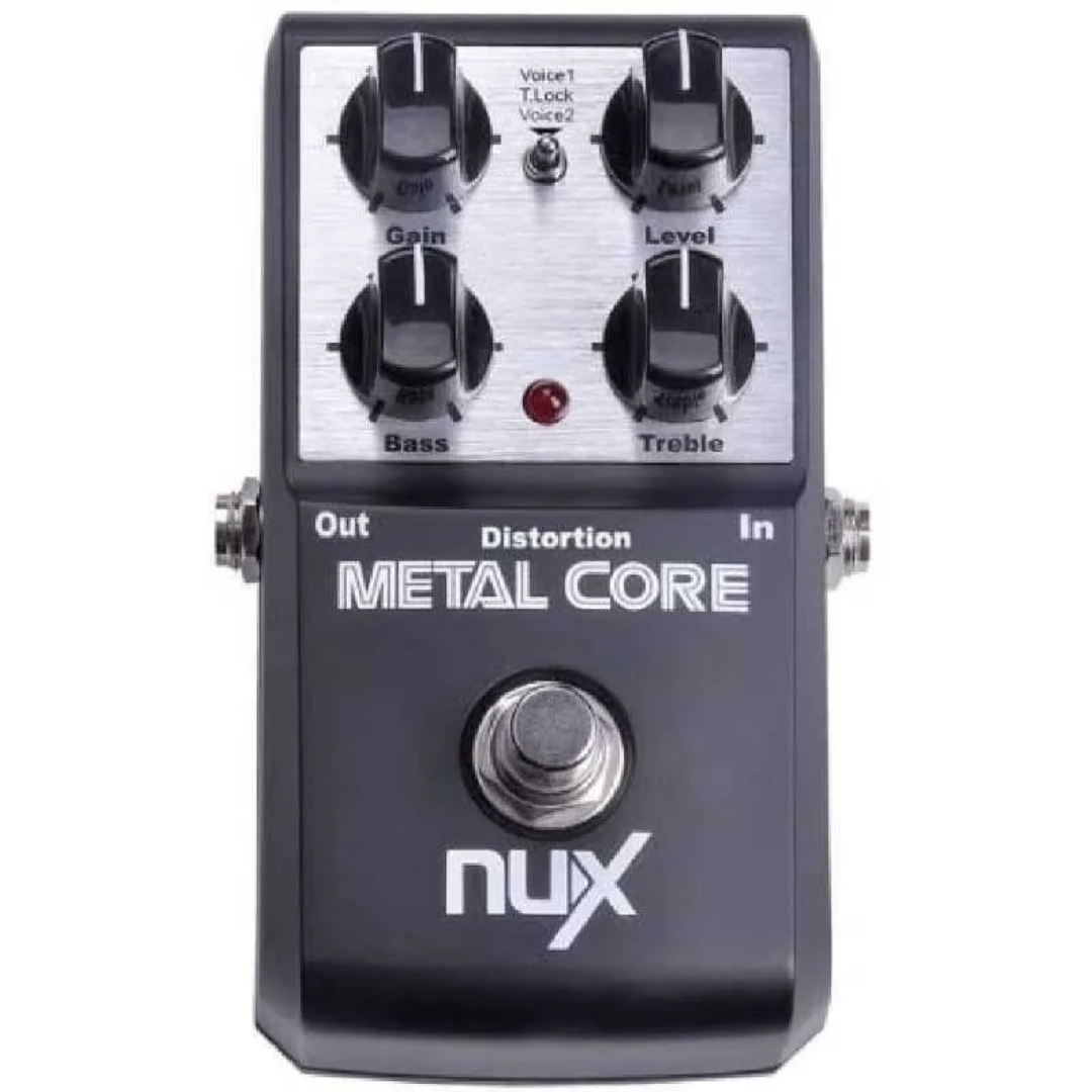 NUX METAL CORE DELUXE DISTORTION EFFECT PEDAL FOR ELECTRIC GUITAR AND BASS, NUX, EFFECTS, nux-effects-nuxmetalcoredeluxe, ZOSO MUSIC SDN BHD