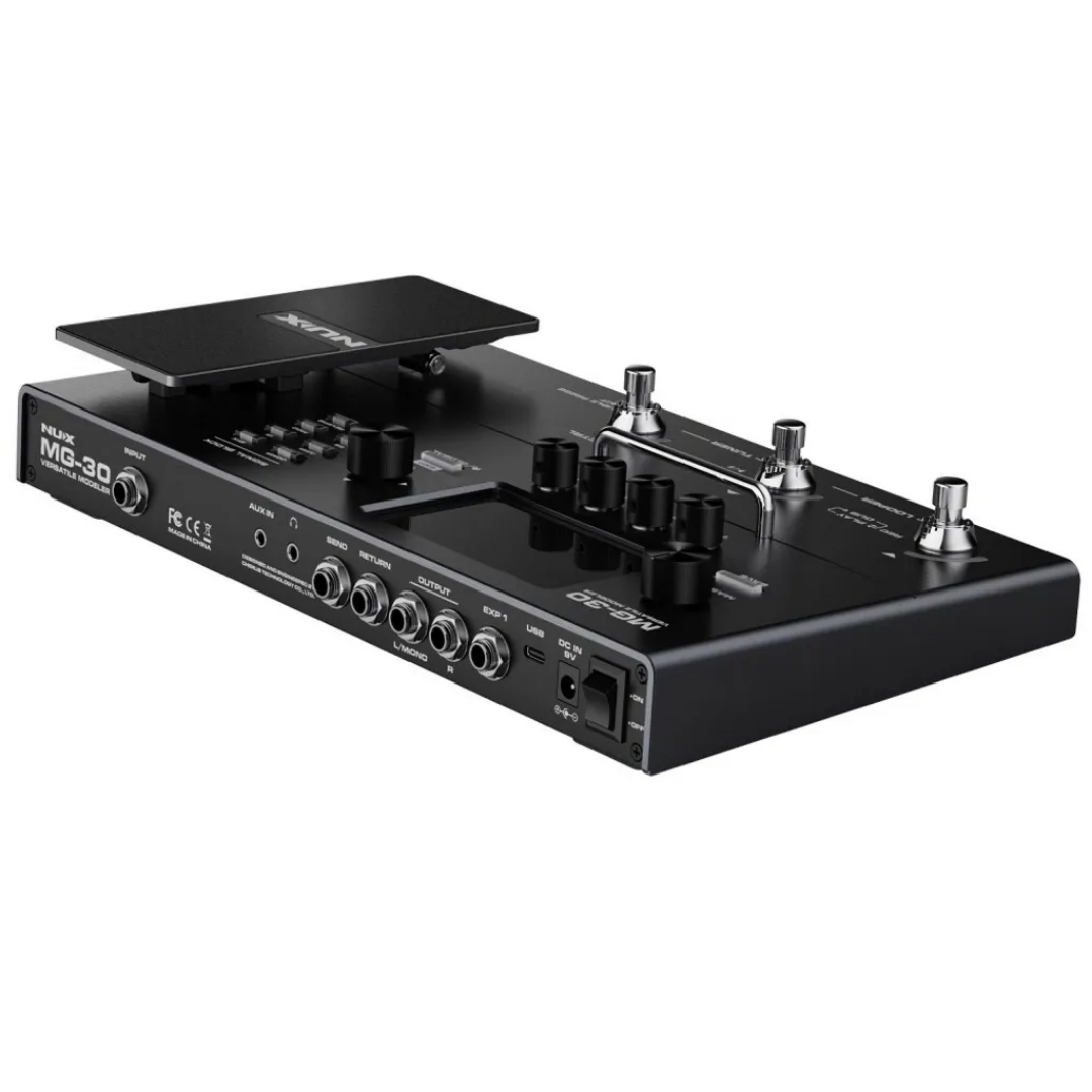 NUX MG30 VERSATILE MODELER MULTI EFFECT, NUX, MULTI-EFFECTS, nux-multi-effects-nuxmg30, ZOSO MUSIC SDN BHD