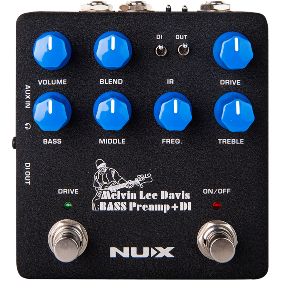 NUX MLD BASS PREAMP EFFECT PEDAL NUXNBP5, NUX, PEDAL & EFFECTS ACCESSORIES, nux-pedal-effects-accessories-nuxnbp5, ZOSO MUSIC SDN BHD