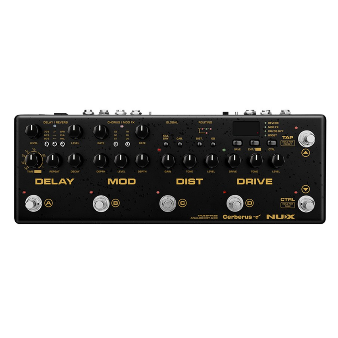 NUX NME3 CERBERUS GUITAR INTEGRATED EFFECTS & CONTROLLER, NUX, MULTI-EFFECTS, nux-multi-effects-nuxnme3, ZOSO MUSIC SDN BHD