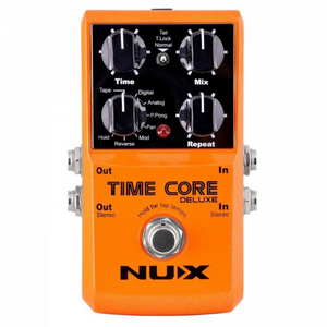 NUX TIME CORE DELUXE DELAY PEDAL NUXTIMECOREDELUXE, NUX, EFFECTS, nux-pedal-effects-accessories-nuxtimecoredeluxe, ZOSO MUSIC SDN BHD