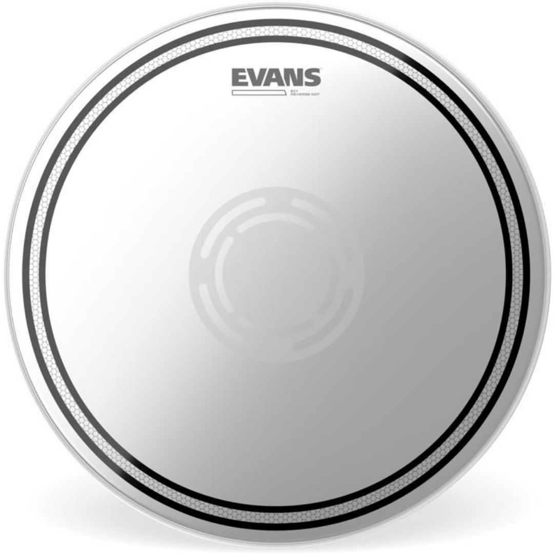 EVANS B14EC1RD 14IN EC1 REVERSE DOT FOR SNARE/TOM/TIMBALE DRUM HEAD, EVANS, DRUMHEAD, evans-drumhead-e14-b14ec1rd, ZOSO MUSIC SDN BHD