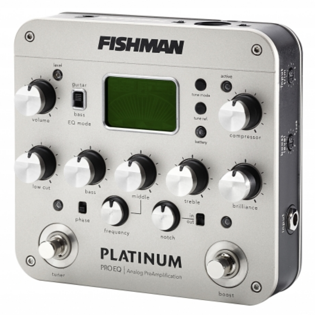 FISHMAN PLATINUM PRO EQ ANALOG PREAMP PEDAL TUNER, FISHMAN, EFFECTS, fishman-effects-f04-pro-plt-201, ZOSO MUSIC SDN BHD
